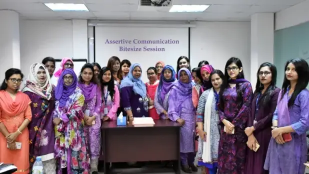 ORION Arranges ‘Assertive Communication Bitesize Session’ Conducted by British Council for International Women’s Day